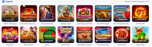 vulkanvegas-popular-games